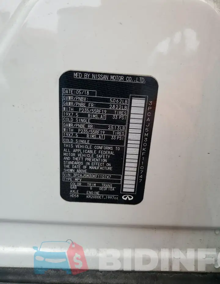 3PCAJ5M30KF110747 Photo# 12