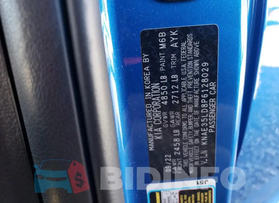 KNAE35LD8P6128029 Photo# 12