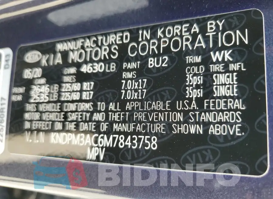 KNDPM3AC6M7843758 Photo# 12