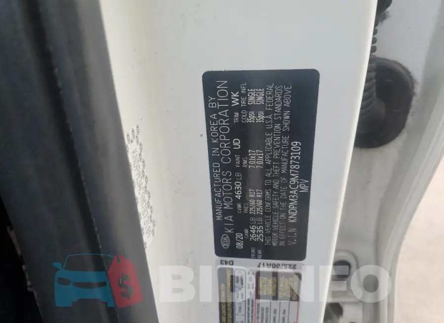 KNDPM3AC9M7873109 Photo# 12
