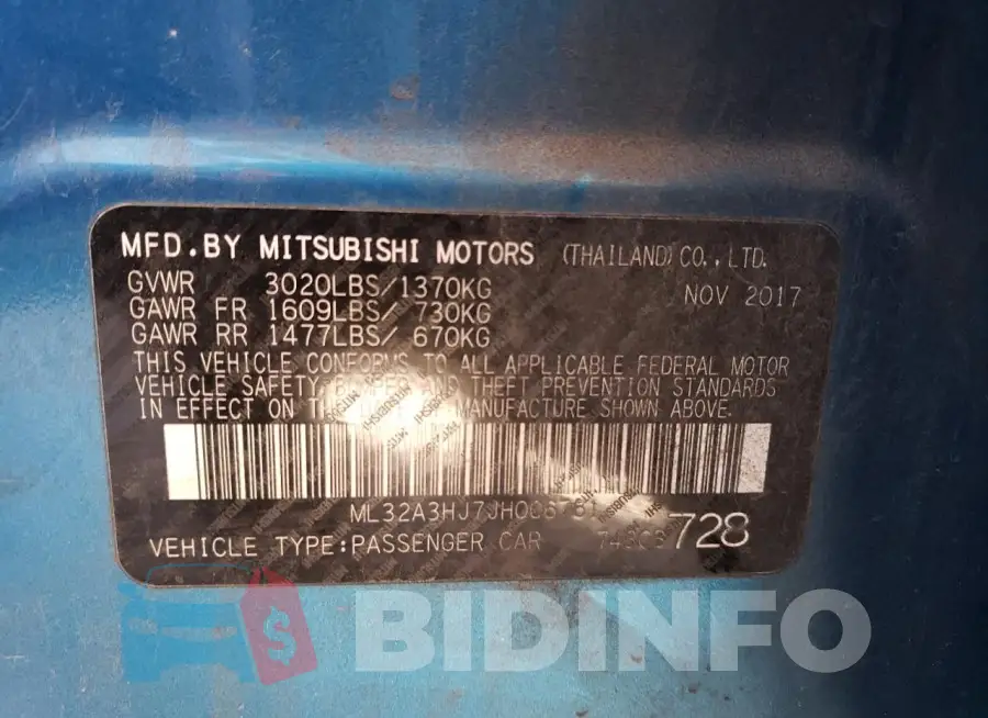 ML32A3HJ7JH006761 Photo# 12