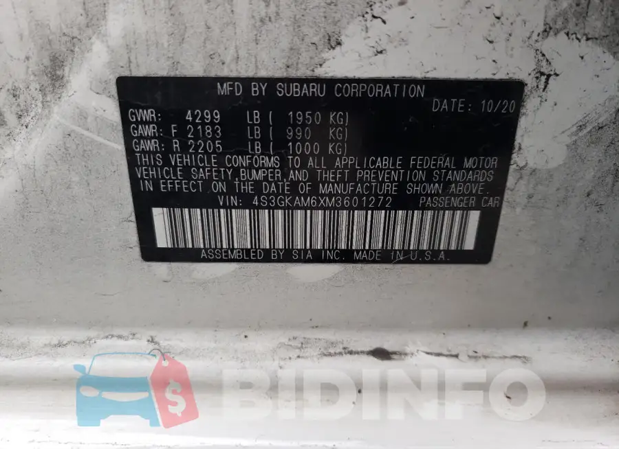 4S3GKAM6XM3601272 Photo# 12