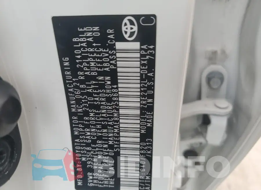 5YFEPMAE8MP258684 Photo# 12