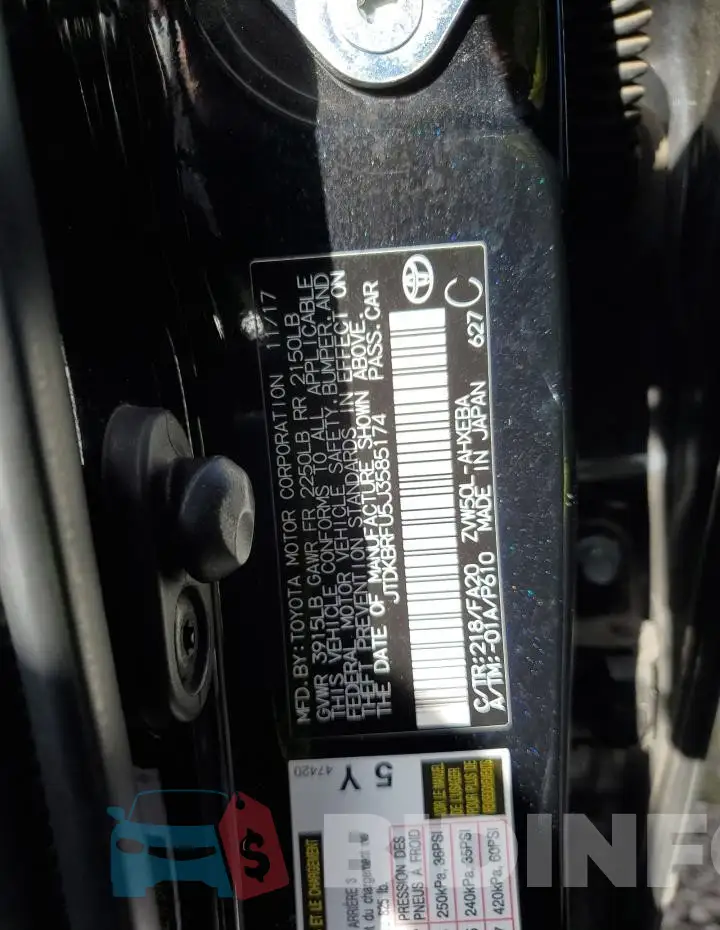 JTDKBRFU5J3585174 Photo# 12