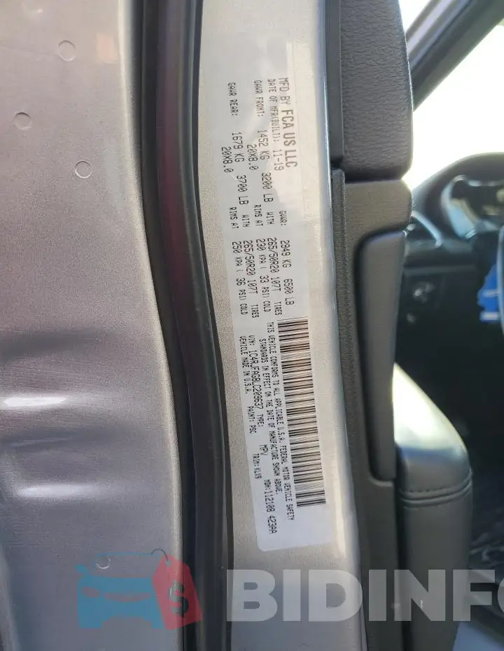 1C4RJFAG8LC209637 Photo# 12
