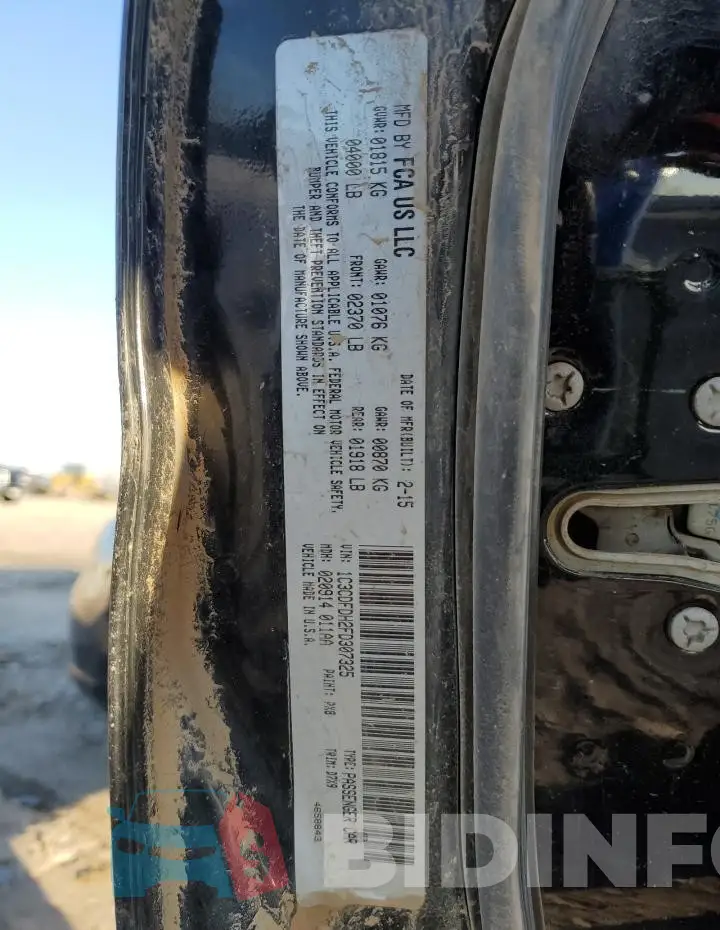 1C3CDFDH2FD307325 Photo# 12