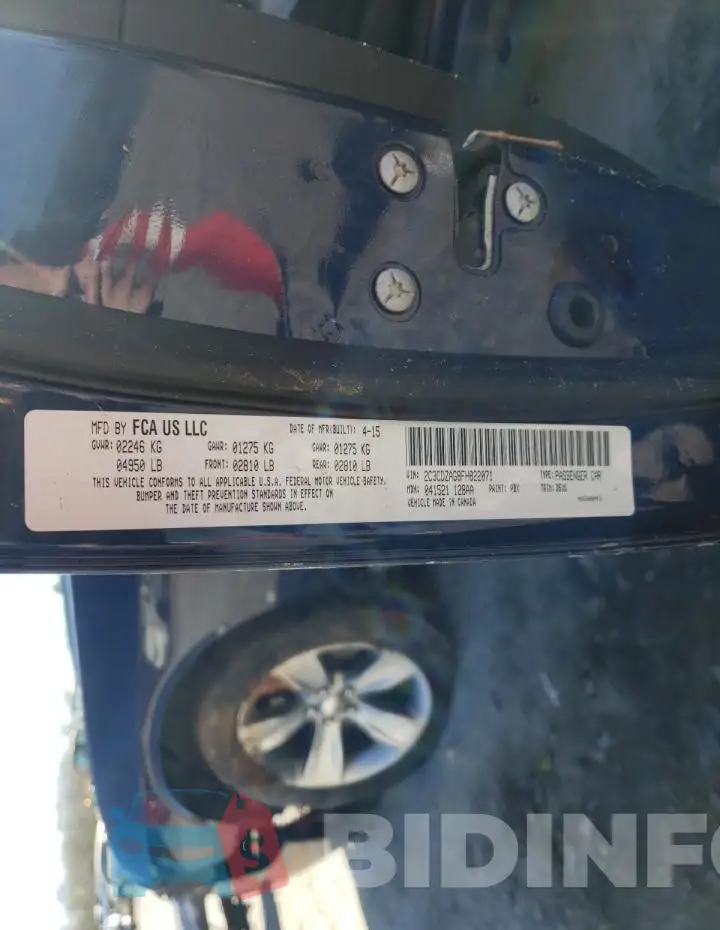 2C3CDZAG8FH822071 Photo# 13