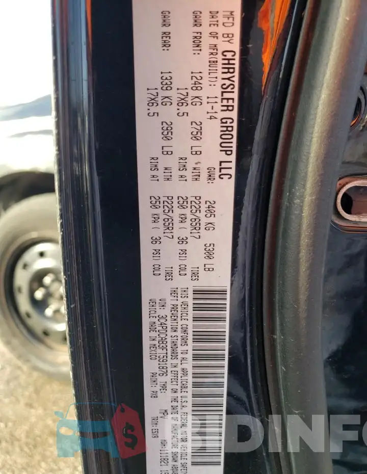 3C4PDCAB3FT591876 Photo# 14