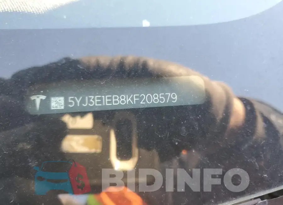 5YJ3E1EB8KF208579 Photo# 13