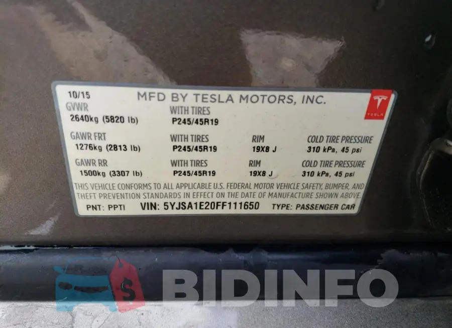 5YJSA1E20FF111650 Photo# 12