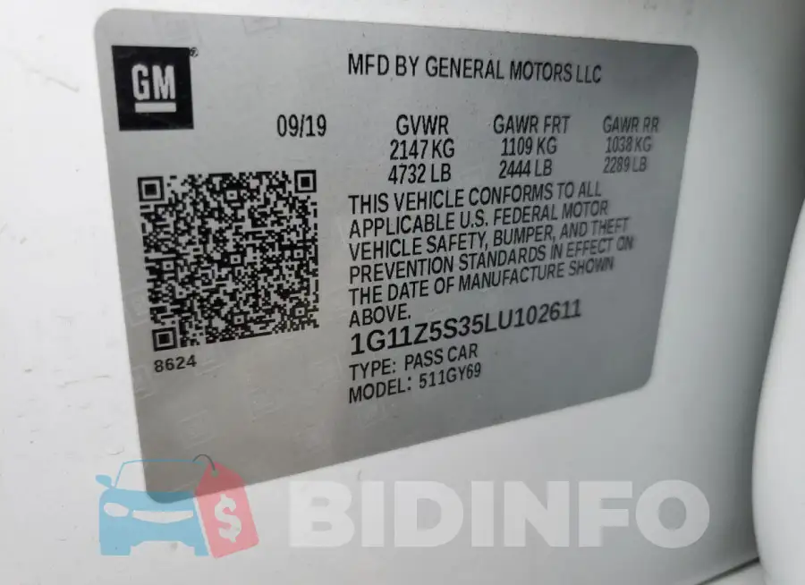 1G11Z5S35LU102611 Photo# 12