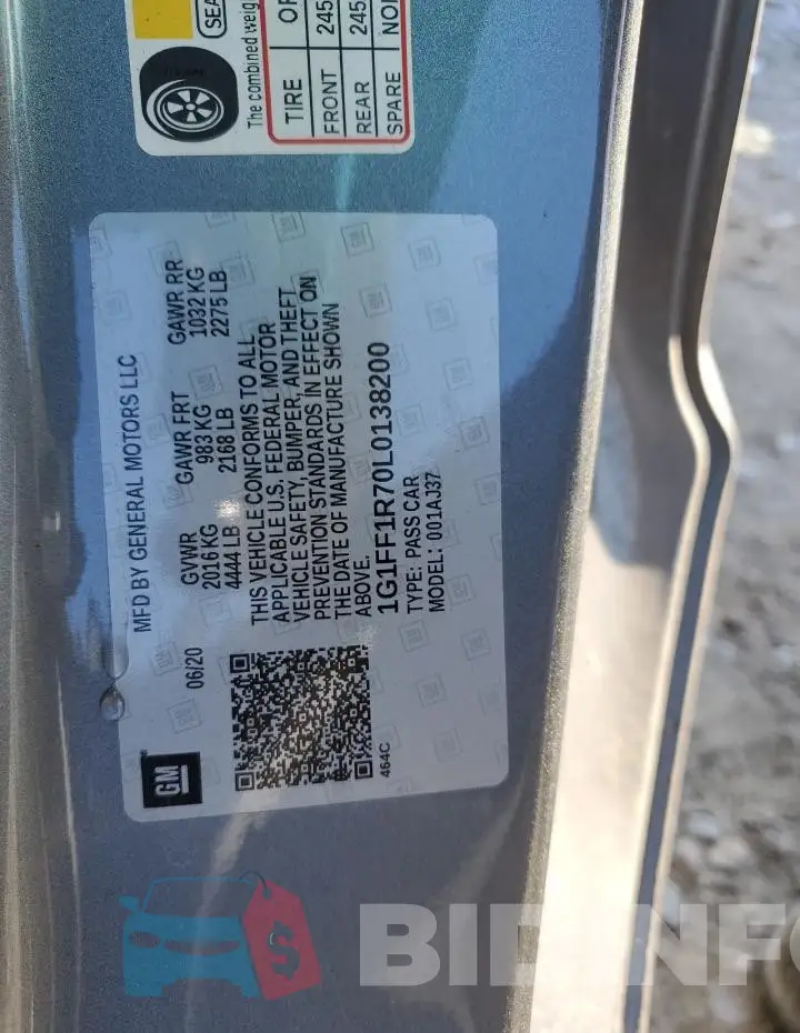 1G1FF1R70L0138200 Photo# 12