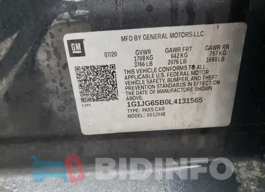 1G1JG6SB0L4131565 Photo# 12