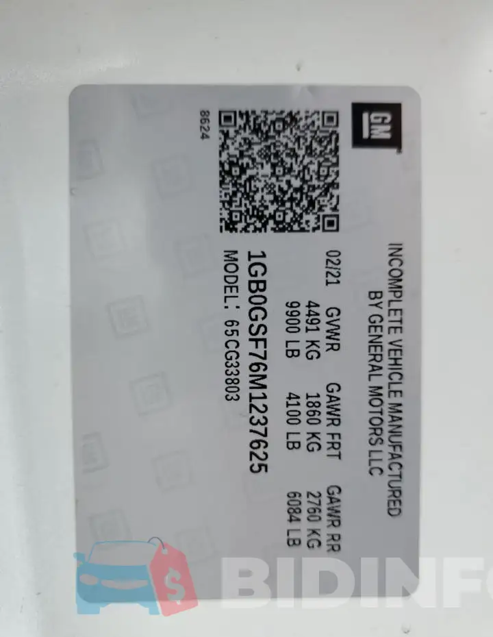 1GB0GSF76M1237625 Photo# 12