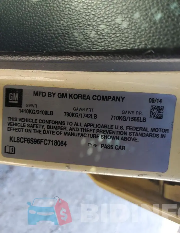 KL8CF6S96FC718064 Photo# 12