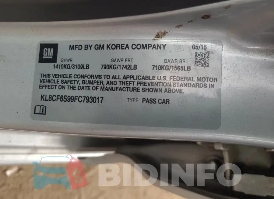 KL8CF6S99FC793017 Photo# 12