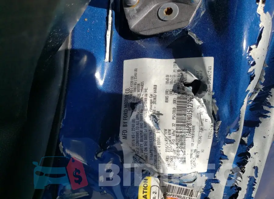 1FA6P8TH0J5127962 Photo# 12