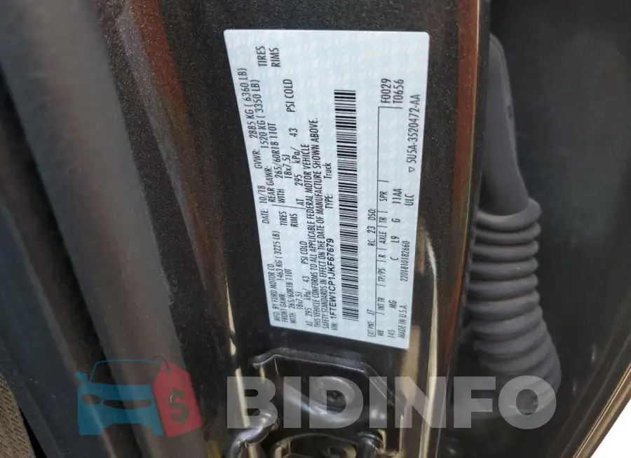 1FTEW1CP1JKF67679 Photo# 12