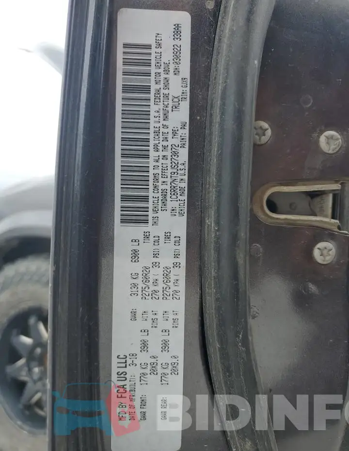 1C6RR7NT9JS273072 Photo# 13