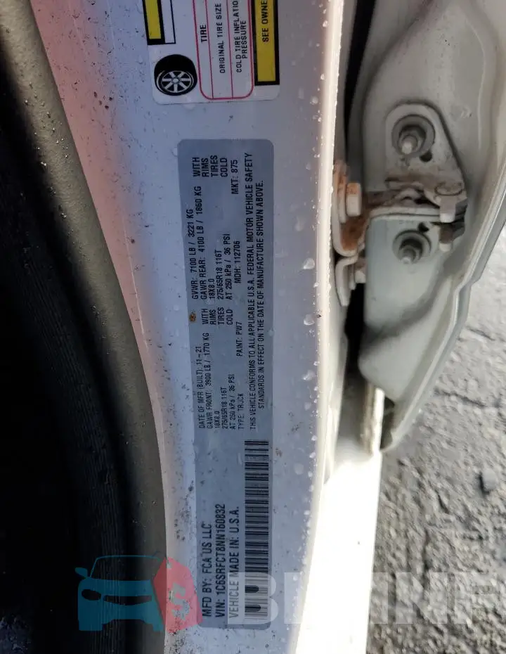 1C6SRFCT8NN160832 Photo# 12
