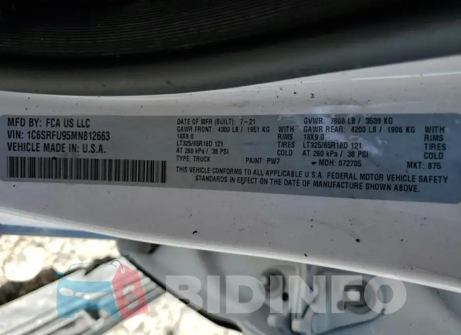 1C6SRFU95MN812663 Photo# 12