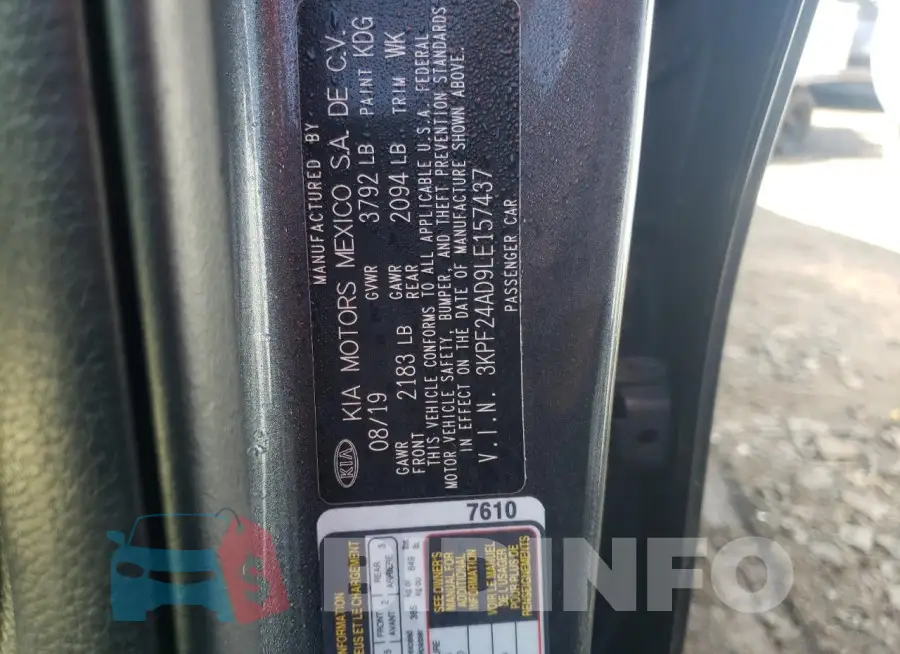 3KPF24AD9LE157437 Photo# 12