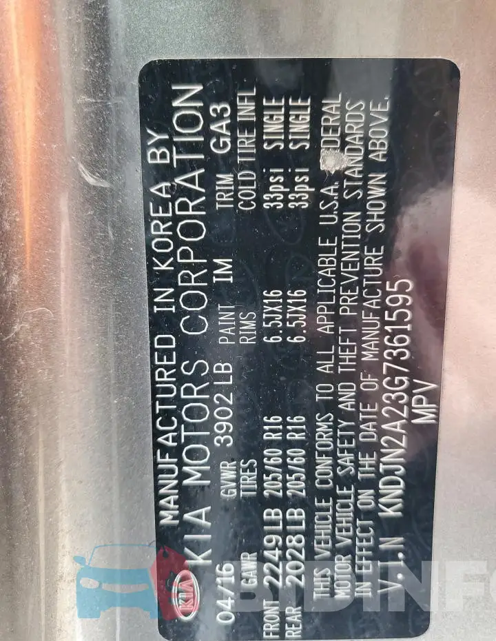 KNDJN2A23G7361595 Photo# 12