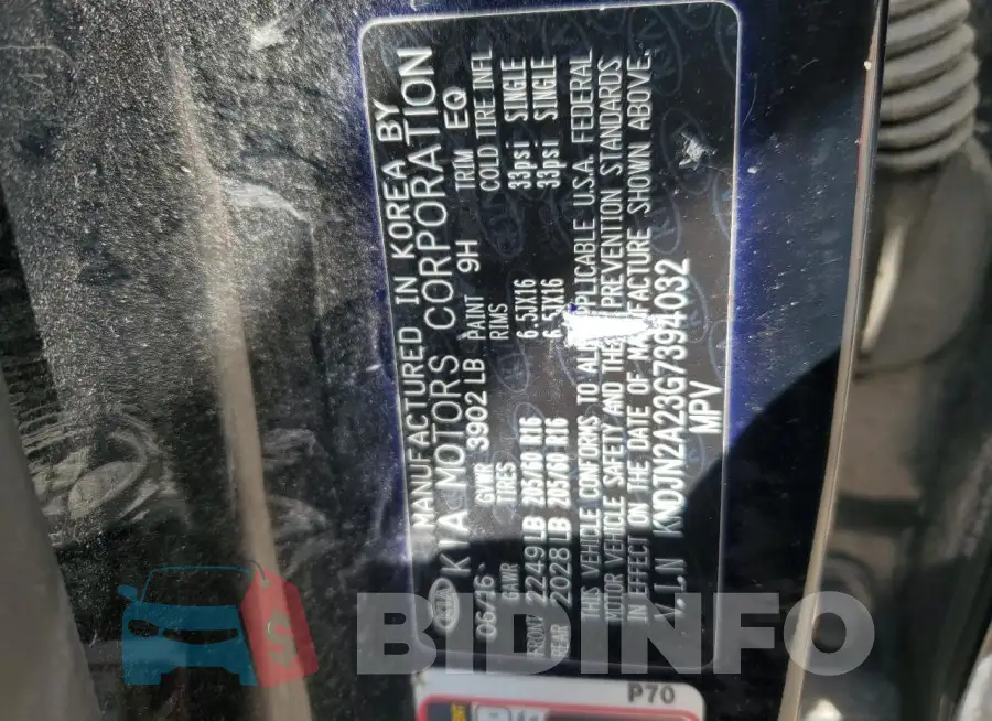KNDJN2A23G7394032 Photo# 13