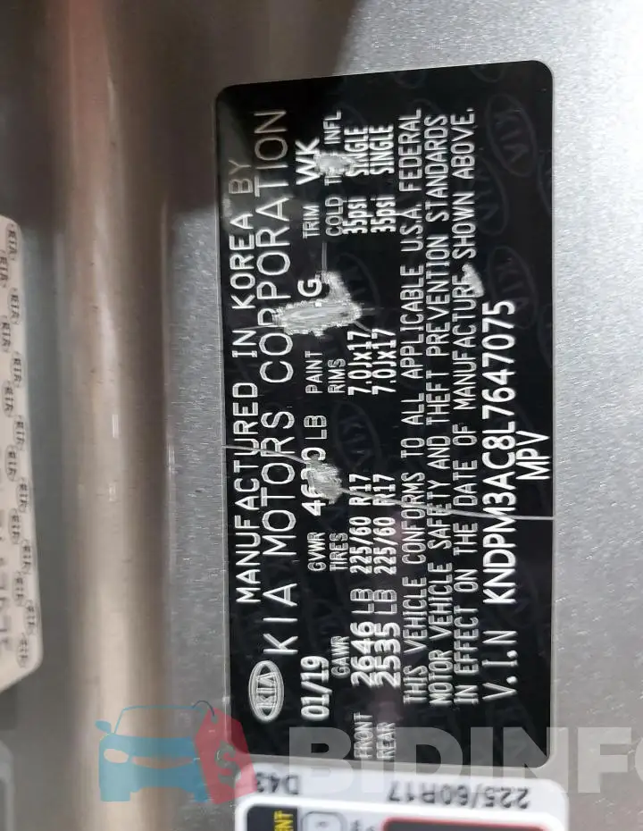 KNDPM3AC8L7647075 Photo# 13