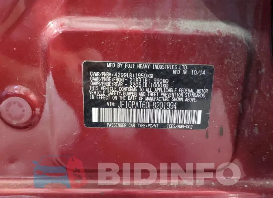 JF1GPAT60F8201994 Photo# 12