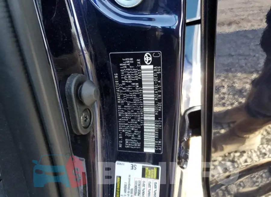 5YFB4MDE4RP111292 Photo# 12