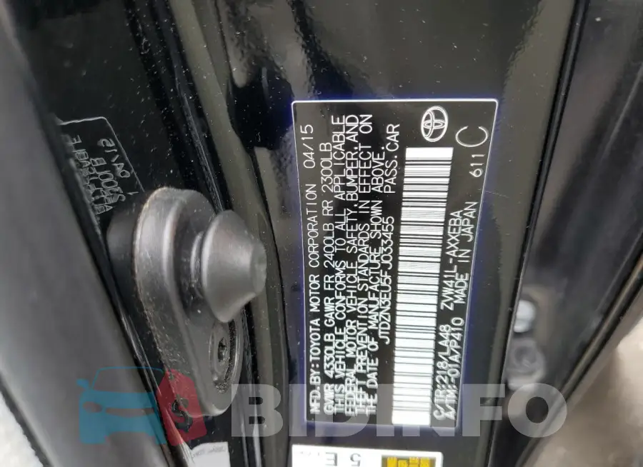 JTDZN3EU5FJ033455 Photo# 12
