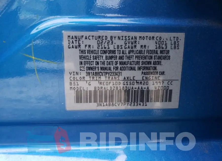 3N1AB8CV7PY233431 Photo# 12