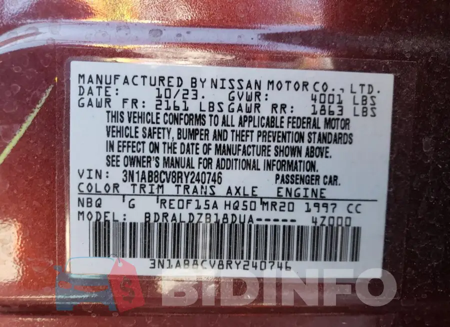 3N1AB8CV8RY240746 Photo# 12