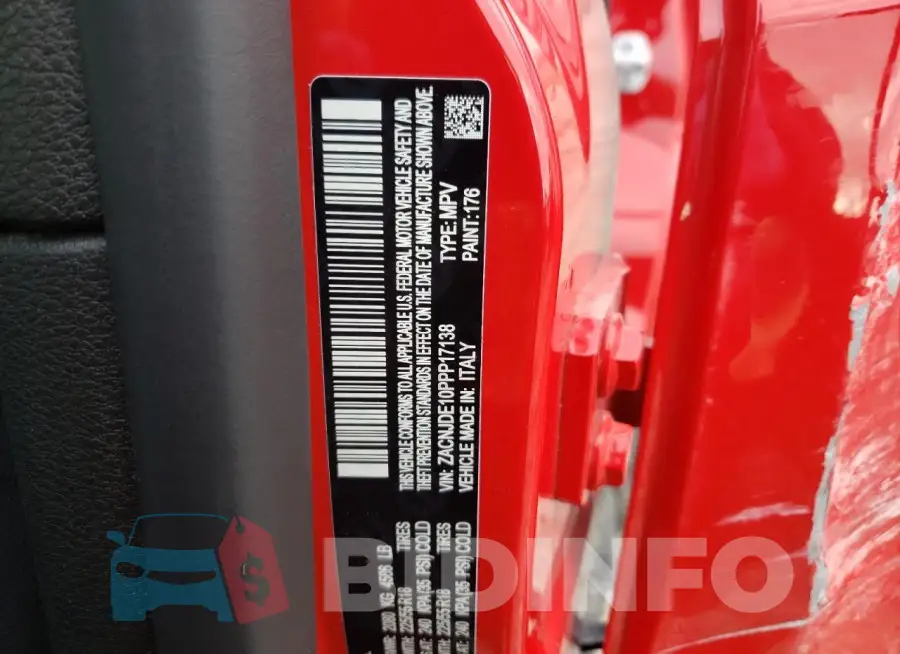 ZACNJDE10PPP17138 Photo# 12
