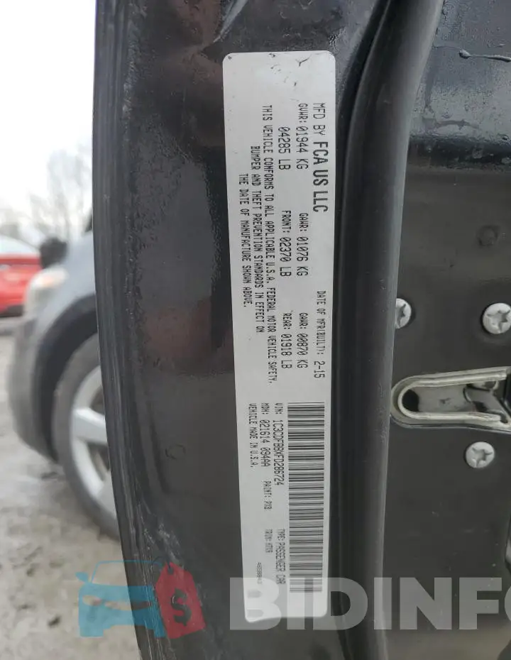 1C3CDFBBXFD286724 Photo# 13