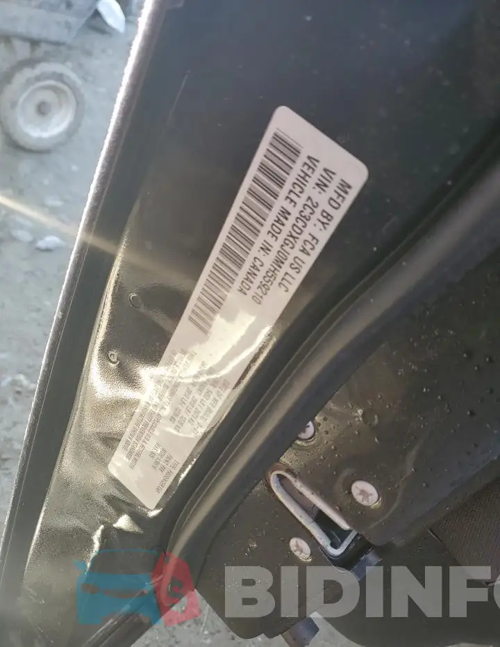 2C3CDXGJ0MH559210 Photo# 12