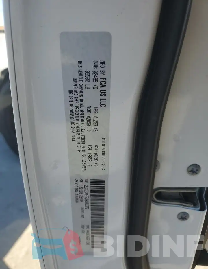 2C3CDXKT3JH181372 Photo# 12