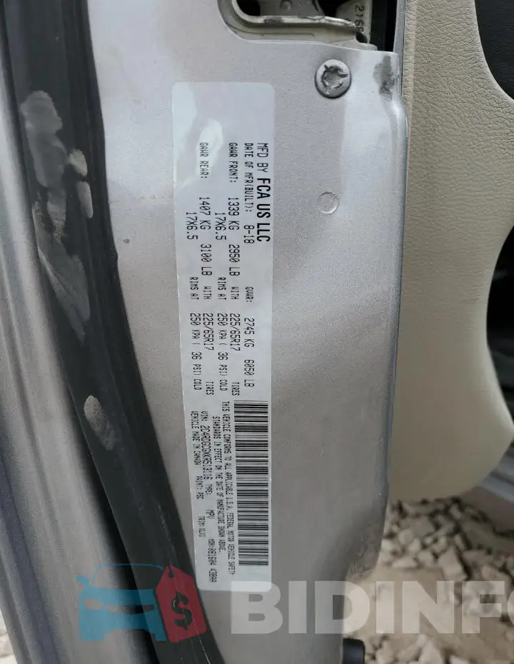 2C4RDGCGXKR513116 Photo# 13