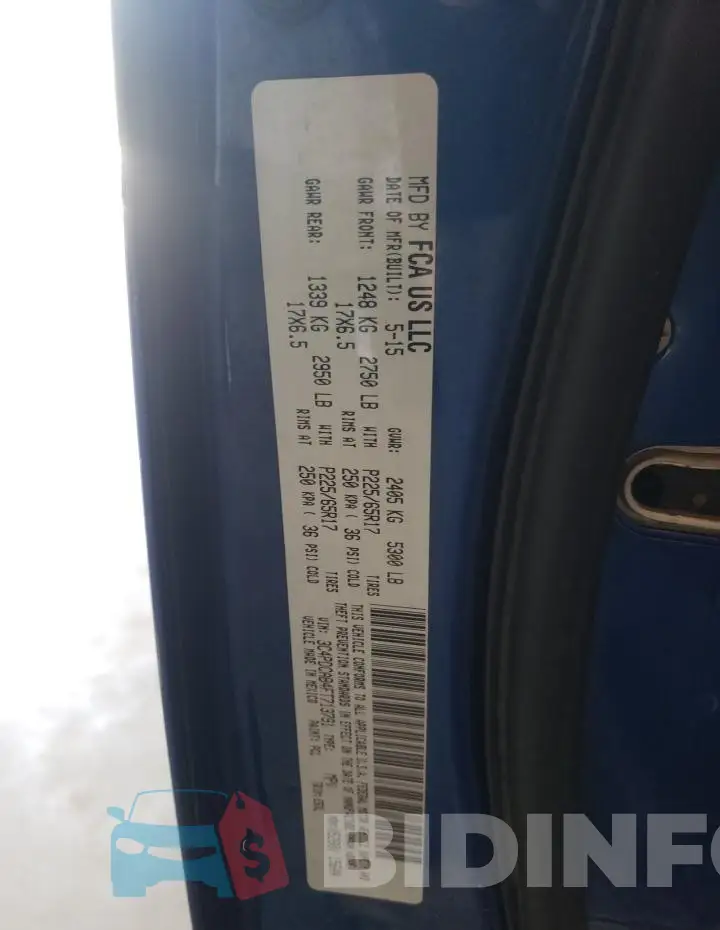 3C4PDCAB4FT713791 Photo# 12