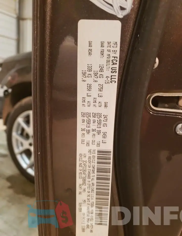 3C4PDCBG4FT688062 Photo# 14