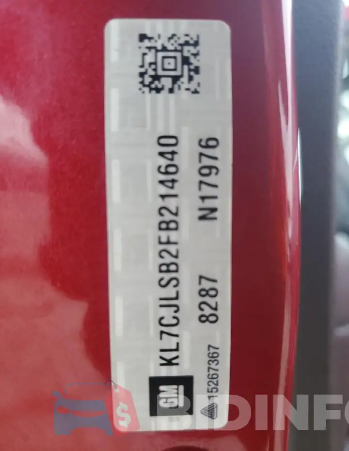 KL7CJLSB2FB214640 Photo# 13