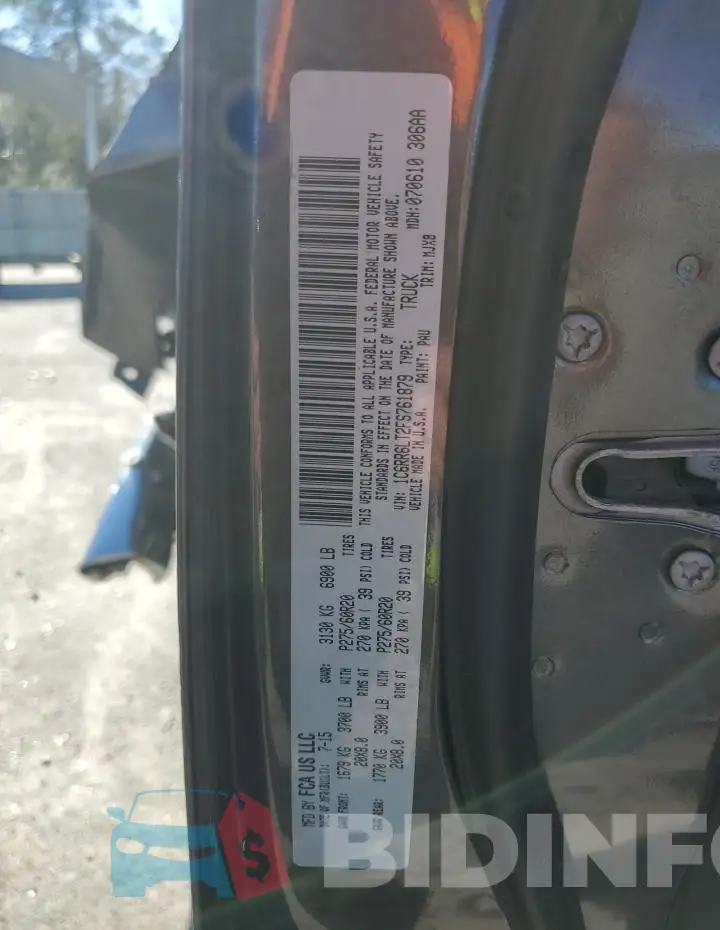 1C6RR6LT2FS761879 Photo# 12