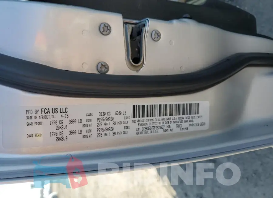 1C6RR7GT7FS679937 Photo# 12
