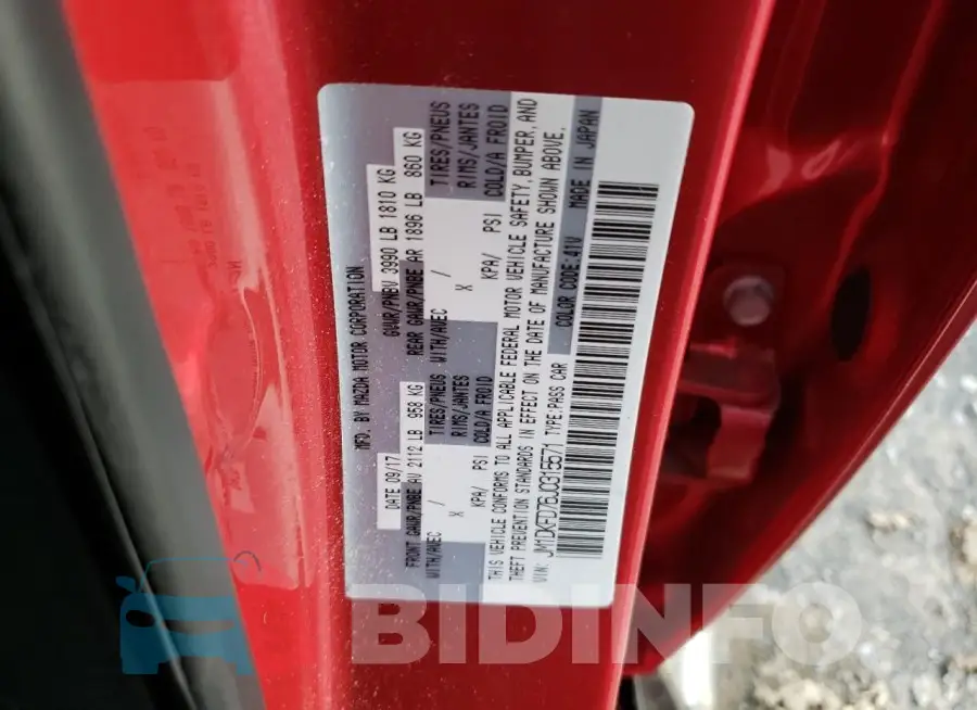 JM1DKFD76J0315571 Photo# 12