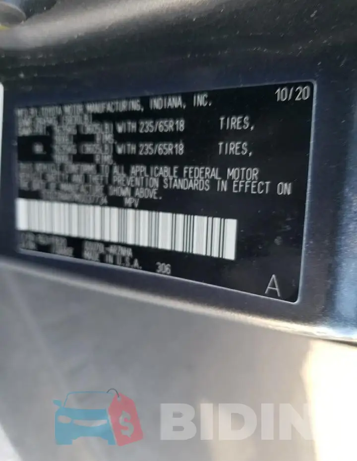 5TDZZRAH7MS037734 Photo# 13
