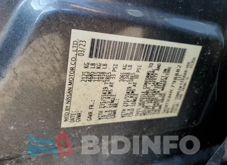 5N1BT3CBXPC798882 Photo# 13