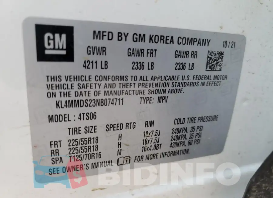 KL4MMDS23NB074711 Photo# 12