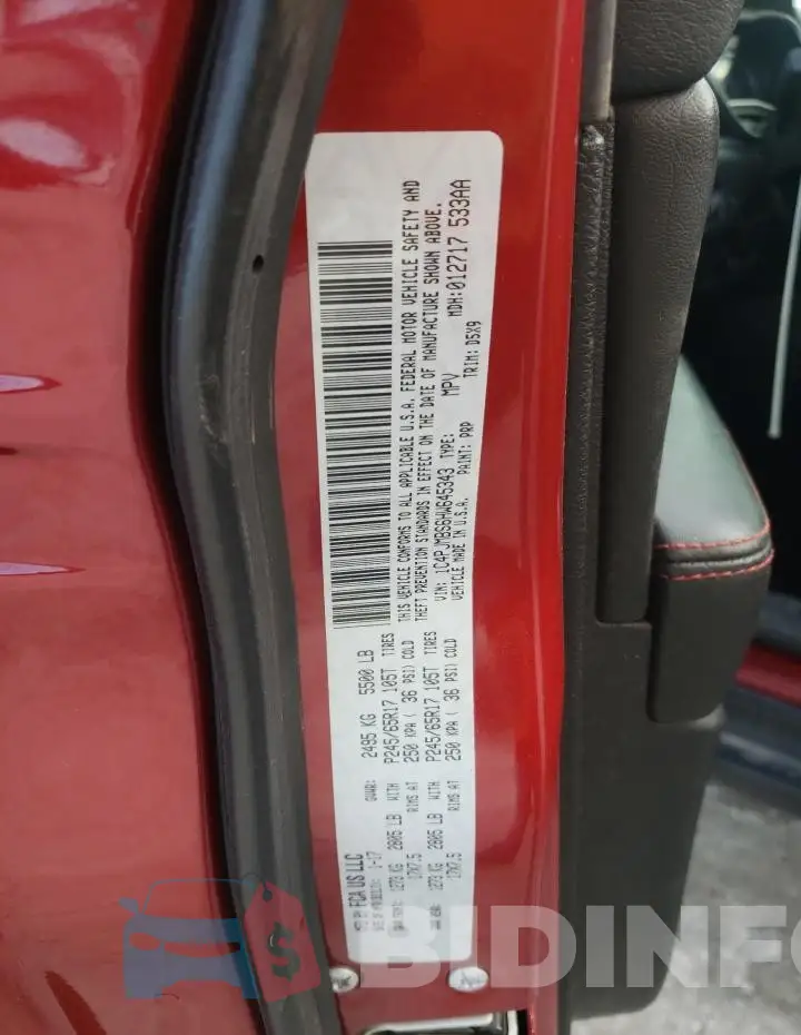 1C4PJMBS6HW645343 Photo# 13