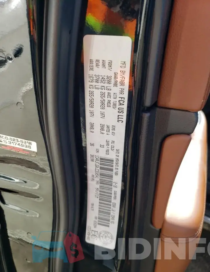 1C4RJFJG0JC310541 Photo# 12
